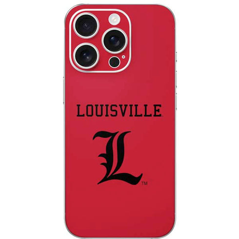 University of Louisville Cardinals iPhone 16 Pro Skin